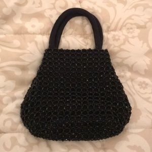 Ann Taylor beaded evening clutch